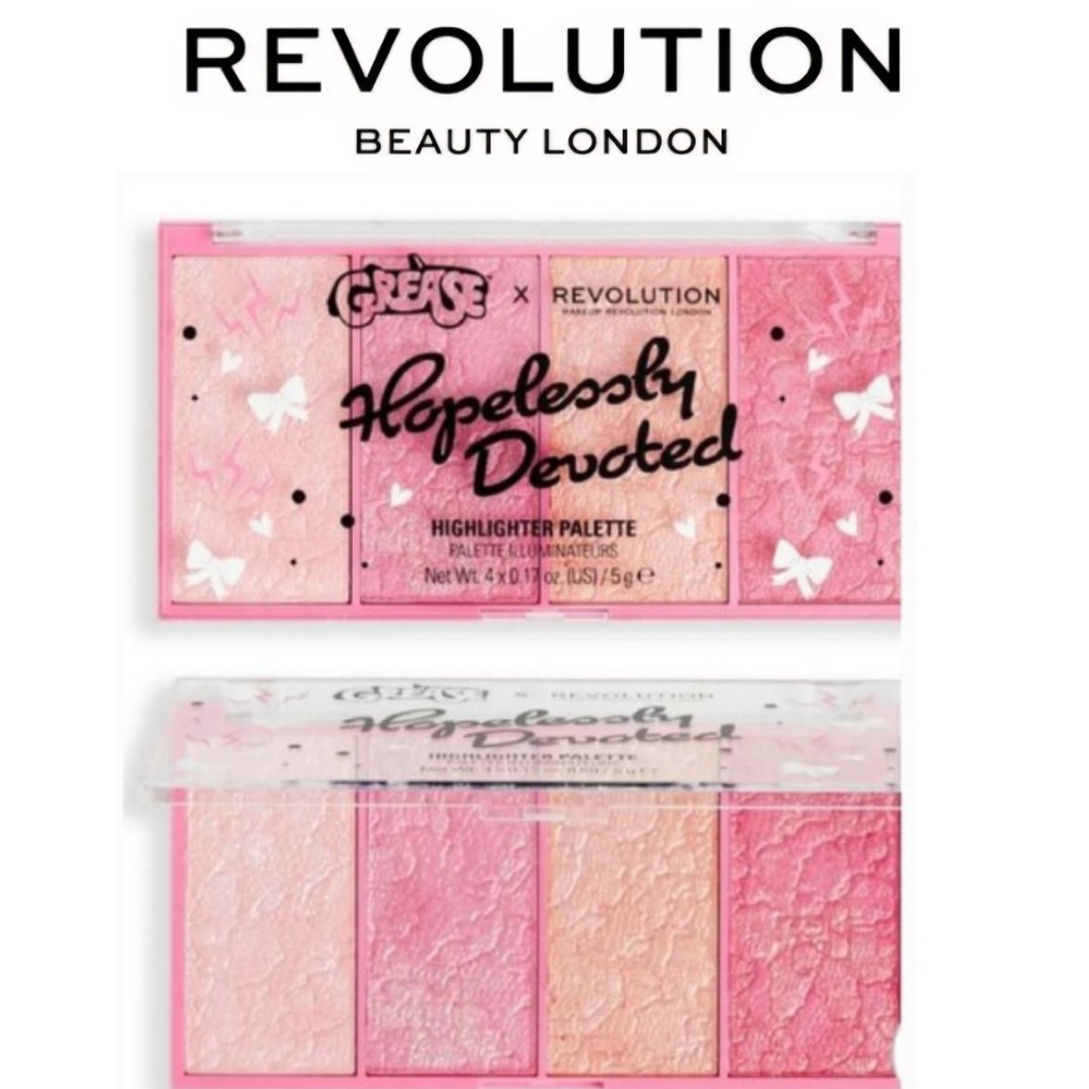 Makeup Revolution X Grease Hopelessly Devoted Highlighter Palette‎